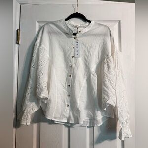 Neuflora Amelie Blouse in White